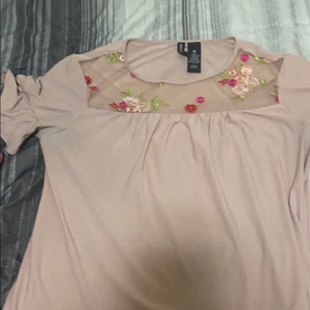 Pink blouse
